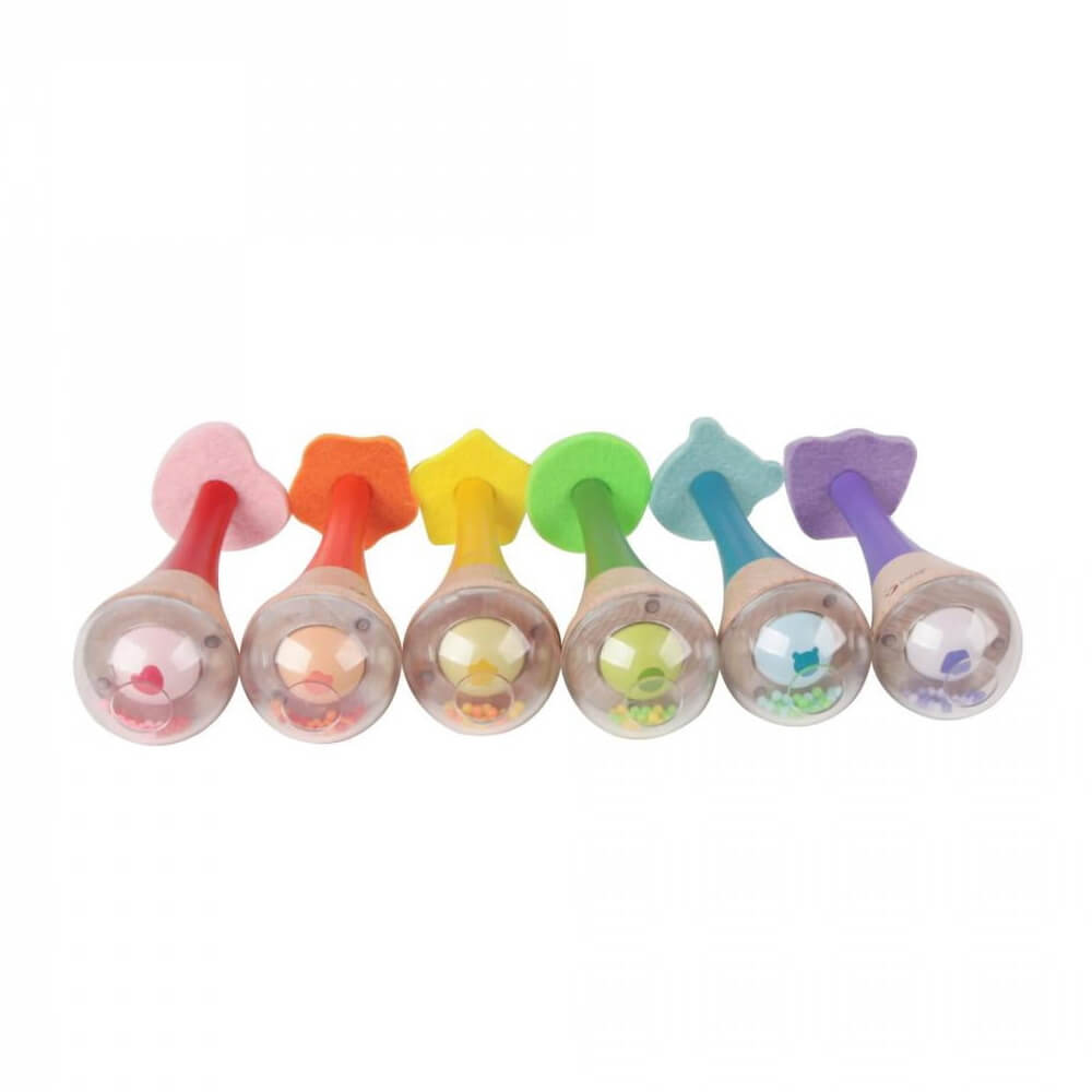 Hippychick Classic World Rainbow Maracas – Assortment